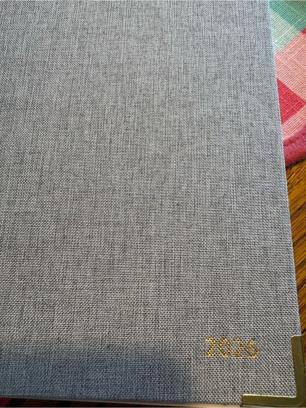 Passionate Penny Pincher Gray 2026 Spiral Work Planner - never used